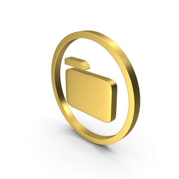 Gold Folder Icon PNG Images & PSDs for Download | PixelSquid - S122912522