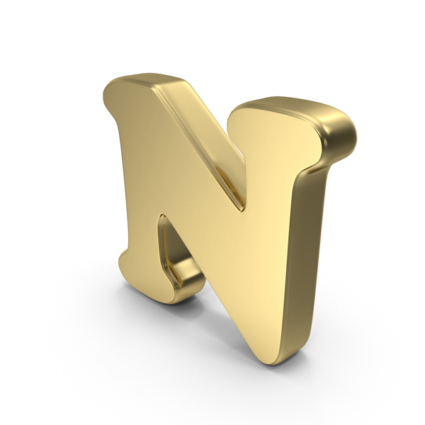 Language: Gold Font Cooper Alphabet N PNG & PSD Images Language: Gold Font Cooper Alphabet N PNG & PSD Images