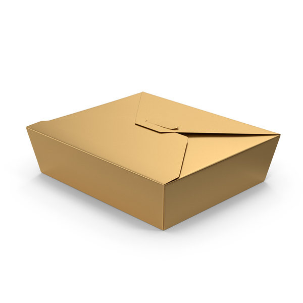Gold Food Container PNG & PSD Images