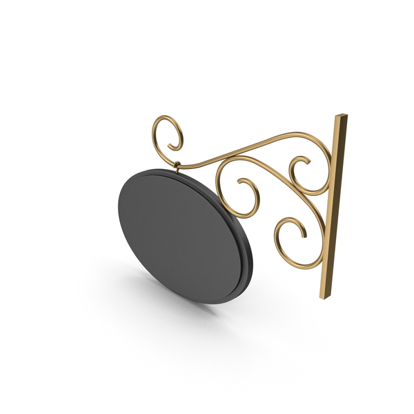 Sign: Gold Forged Signboard PNG & PSD Images Sign: Gold Forged Signboard PNG & PSD Images