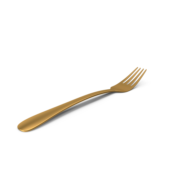 Gold Fork PNG & PSD Images