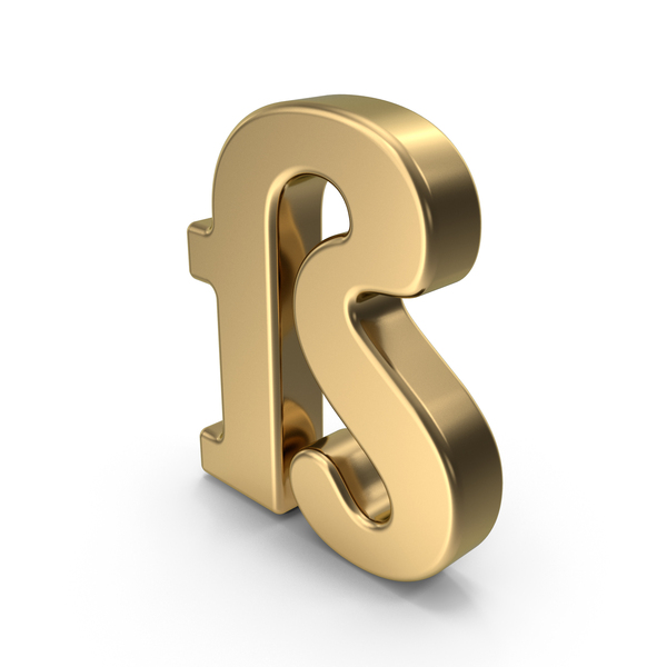 Gold German Lowercase ß (Eszett) PNG Images & PSDs for Download ...