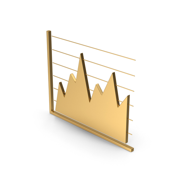 Graph: Gold Graphs Symbol PNG & PSD Images Graph: Gold Graphs Symbol PNG & PSD Images