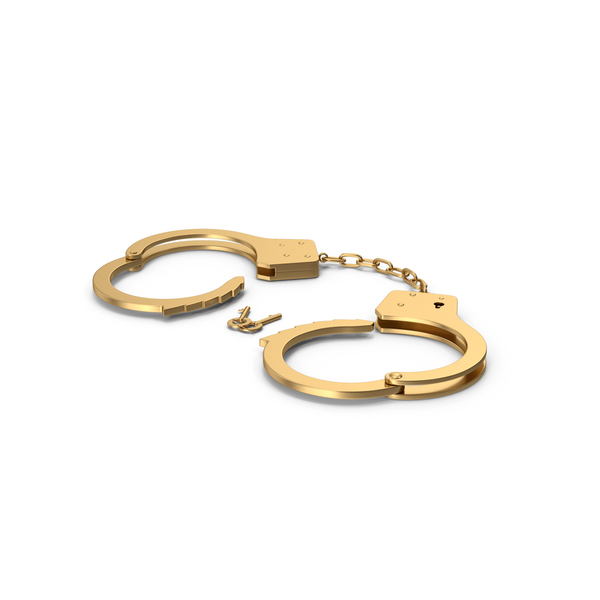 Gold Handcuffs PNG & PSD Images Gold Handcuffs PNG & PSD Images