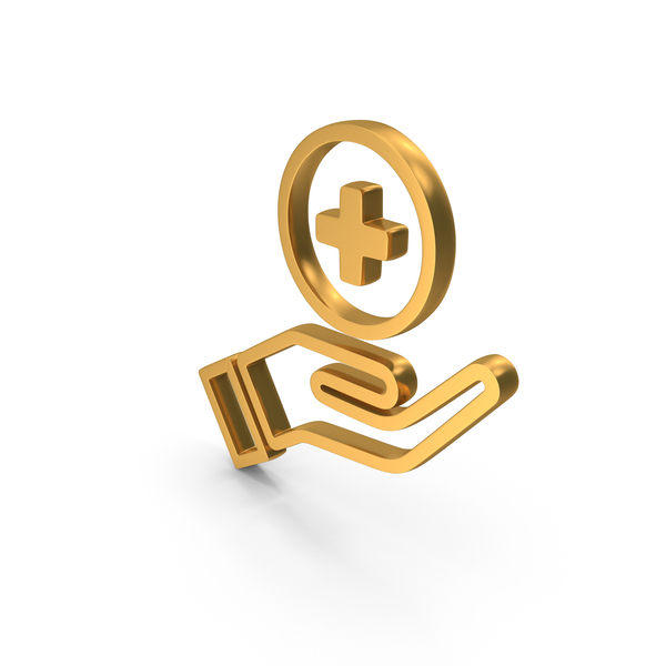 Gold Health Insurance Icon PNG Images & PSDs for Download | PixelSquid ...