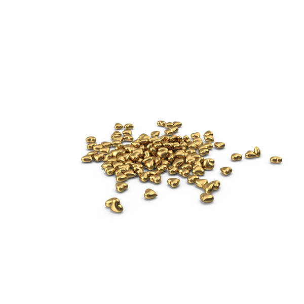 Heart Shape: Gold Hearts PNG & PSD Images Heart Shape: Gold Hearts PNG & PSD Images