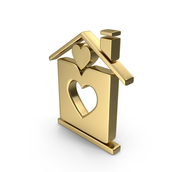 Symbols: Gold Home Symbol PNG & PSD Images Symbols: Gold Home Symbol PNG & PSD Images