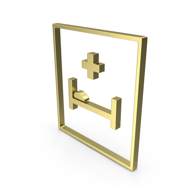 Symbols: Gold Hospital Road Sign PNG & PSD Images Symbols: Gold Hospital Road Sign PNG & PSD Images