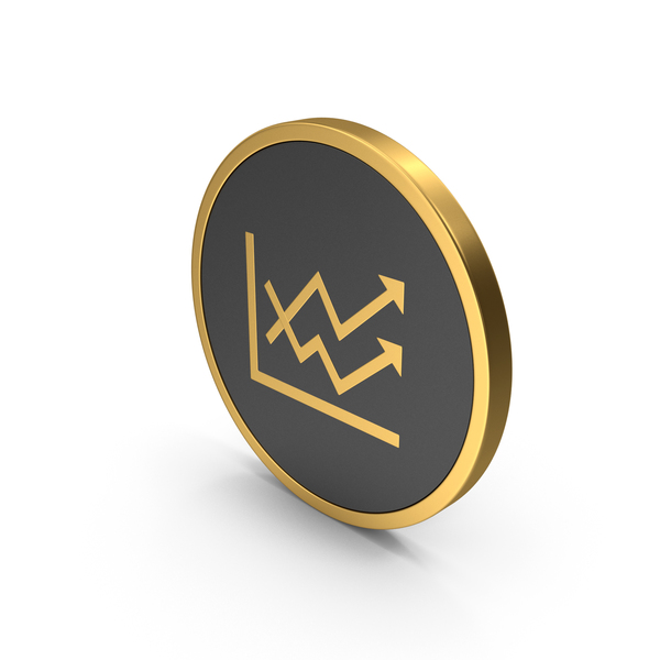 Pie: Gold Icon Graph Chart Arrows PNG & PSD Images Pie: Gold Icon Graph Chart Arrows PNG & PSD Images