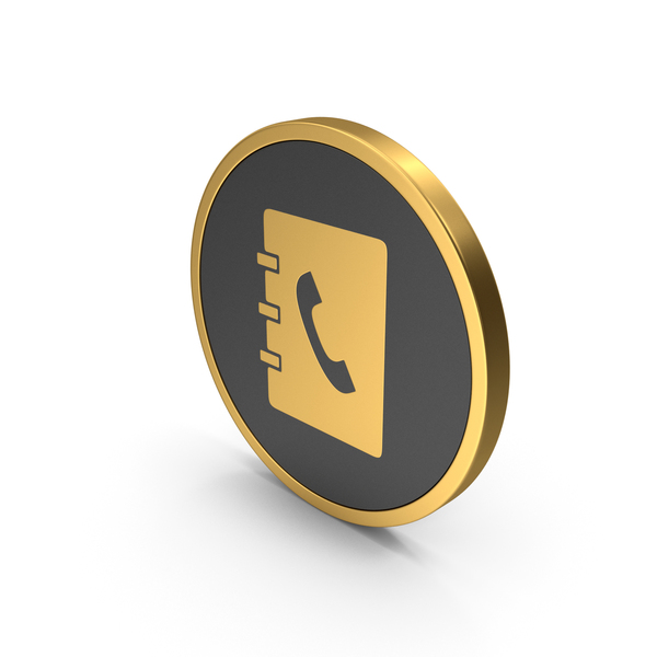 Logo: Gold Icon Phonebook PNG & PSD Images Logo: Gold Icon Phonebook PNG & PSD Images