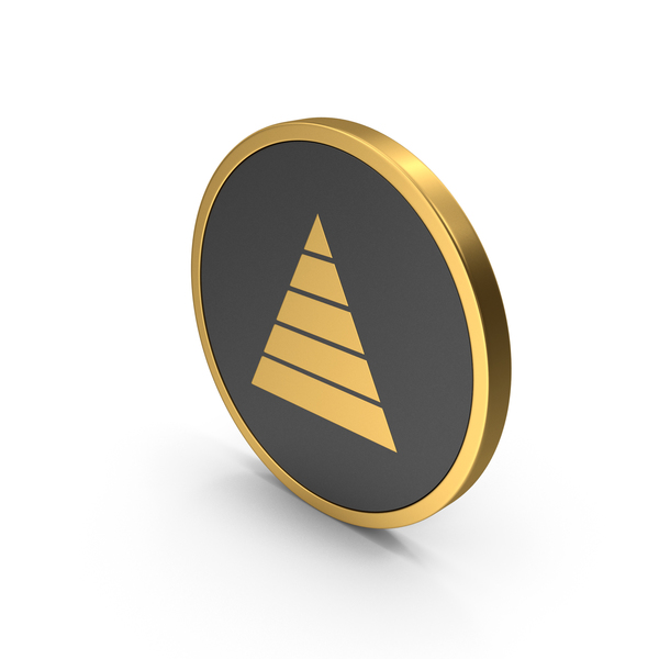 Gold Icon Pyramid Graph PNG & PSD Images Gold Icon Pyramid Graph PNG & PSD Images