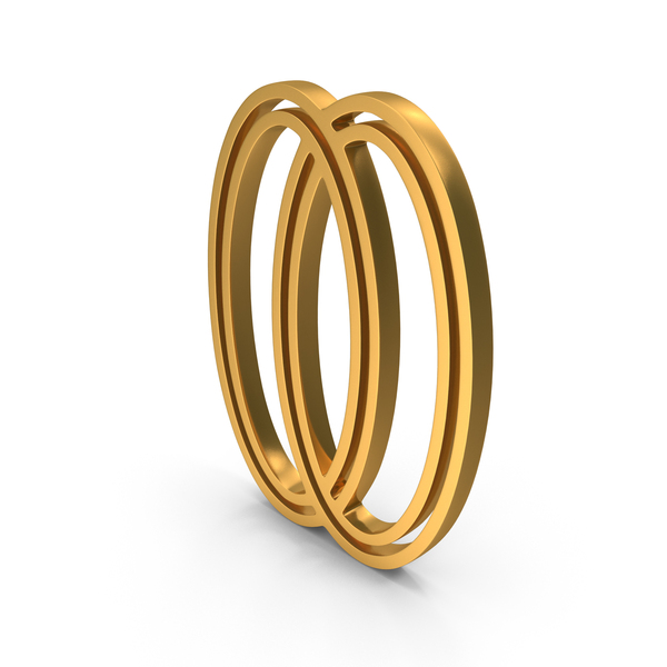 Symbols: Gold Interlocking Ellipse Outline Icon PNG & PSD Images Symbols: Gold Interlocking Ellipse Outline Icon PNG & PSD Images