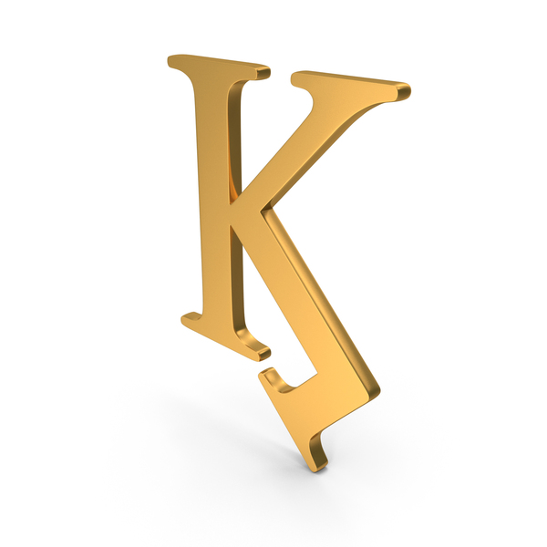 Gold Kai Greek Letter Icon PNG Images & PSDs for Download | PixelSquid ...