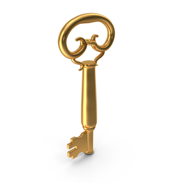 Gold Key PNG Images & PSDs for Download | PixelSquid - S117686822