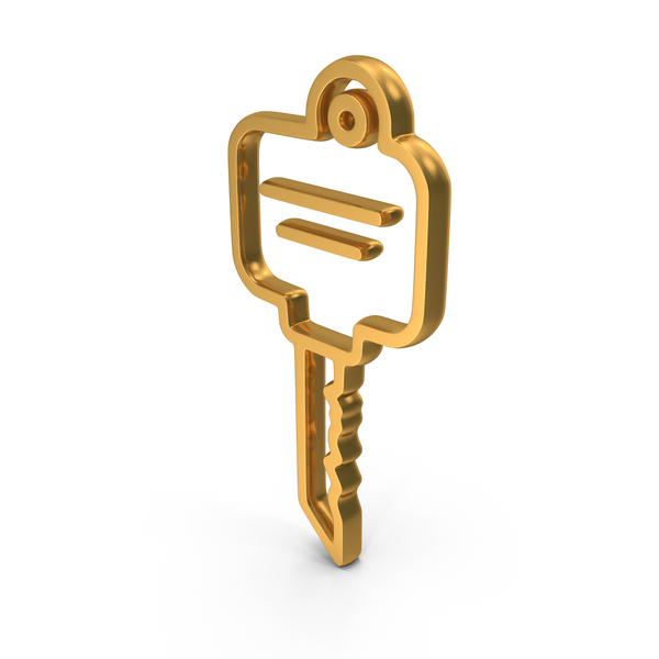 Gold Key Outline Icon PNG Images & PSDs for Download | PixelSquid ...