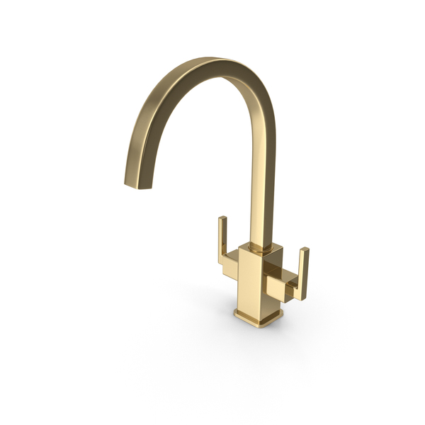 Gold Kitchen Faucet PNG & PSD Images Gold Kitchen Faucet PNG & PSD Images