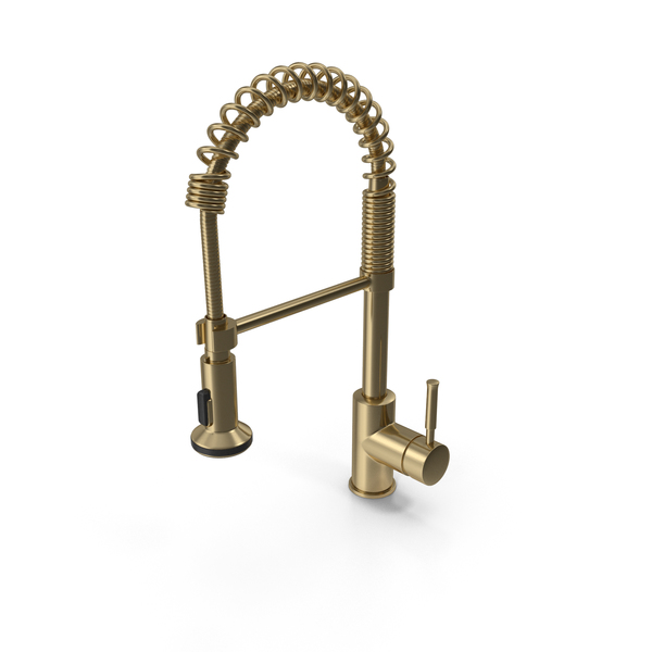 Gold Kitchen Faucet PNG & PSD Images Gold Kitchen Faucet PNG & PSD Images