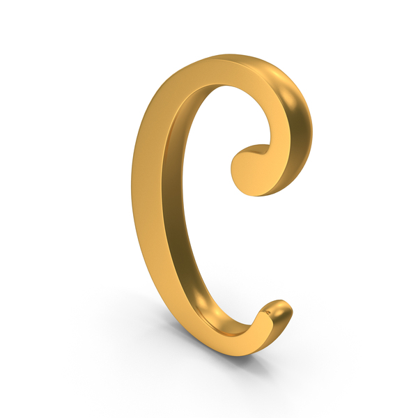 Language: Gold Letter C Icon PNG & PSD Images