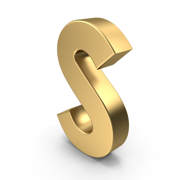Language: Gold Letter S PNG & PSD Images Language: Gold Letter S PNG & PSD Images