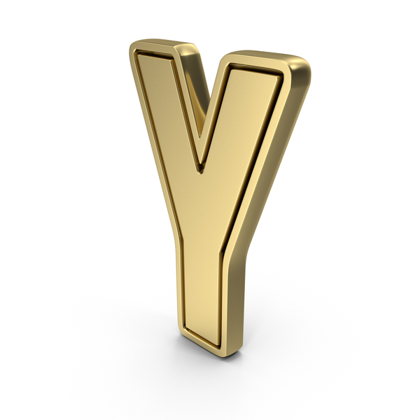 Gold Letter Y PNG Images & PSDs for Download | PixelSquid - S12227621E