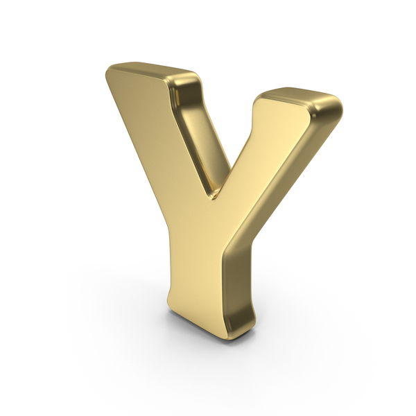 Gold Letter Y PNG Images & PSDs for Download | PixelSquid - S117909684