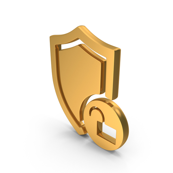 Symbols: Gold Lock Shield Icon PNG & PSD Images Symbols: Gold Lock Shield Icon PNG & PSD Images