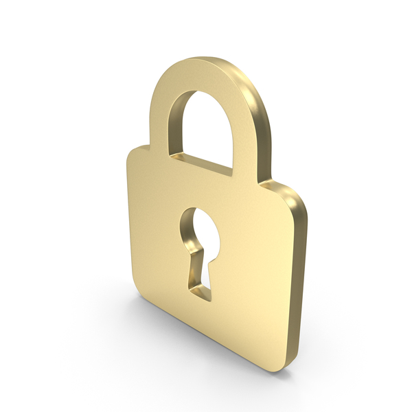 Computer Icon: Gold Lock Symbol PNG & PSD Images Computer Icon: Gold Lock Symbol PNG & PSD Images