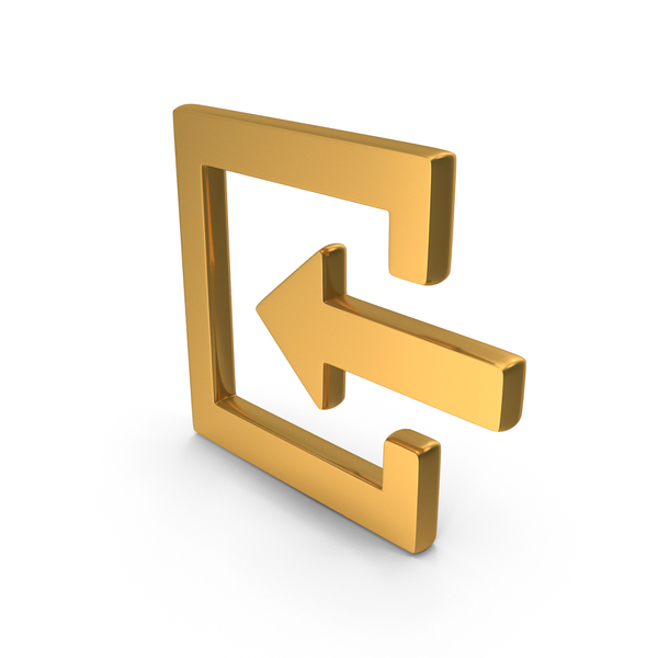 Gold Login Icon PNG Images & PSDs for Download | PixelSquid - S120858634