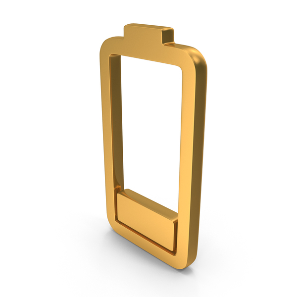 Symbols: Gold Low Battery Symbol PNG & PSD Images Symbols: Gold Low Battery Symbol PNG & PSD Images