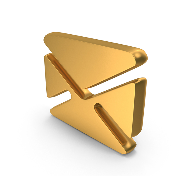 Gold Mail Web Symbol PNG Images & PSDs for Download | PixelSquid ...