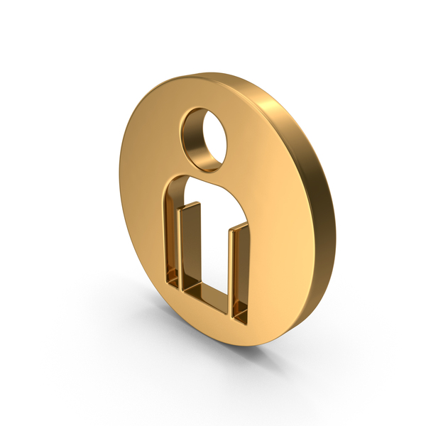 Industrial Equipment: Gold Man Icon PNG & PSD Images Industrial Equipment: Gold Man Icon PNG & PSD Images