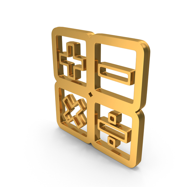 Mathematical Symbols: Gold Math Operators Symbol PNG & PSD Images Mathematical Symbols: Gold Math Operators Symbol PNG & PSD Images