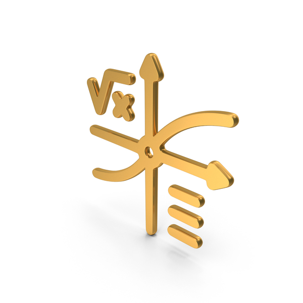 Gold Mathematical Graph Line Icon PNG Images & PSDs for Download ...