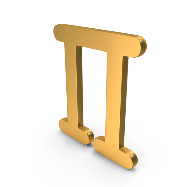 Symbols: Gold Mathematical Product Icon PNG & PSD Images