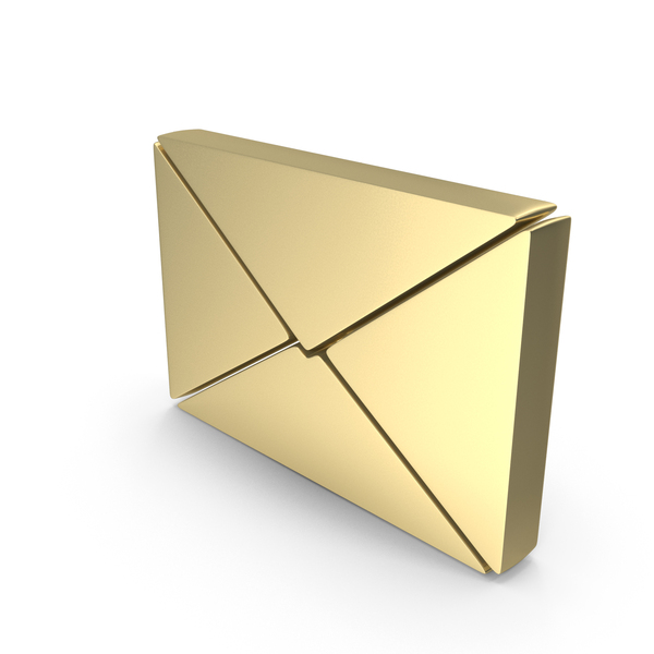 Symbols: Gold Message Symbol PNG & PSD Images Symbols: Gold Message Symbol PNG & PSD Images