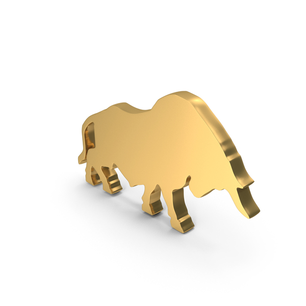 Symbols: Gold Metallic Bull Stock Market Symbol PNG & PSD Images Symbols: Gold Metallic Bull Stock Market Symbol PNG & PSD Images