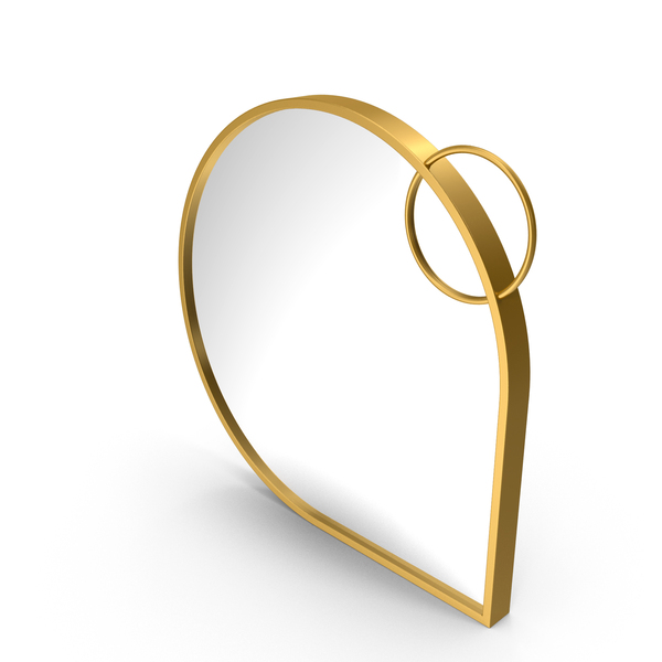 Gold Modern Mirror PNG & PSD Images