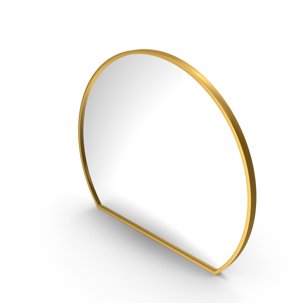 Gold Modern Mirror PNG & PSD Images