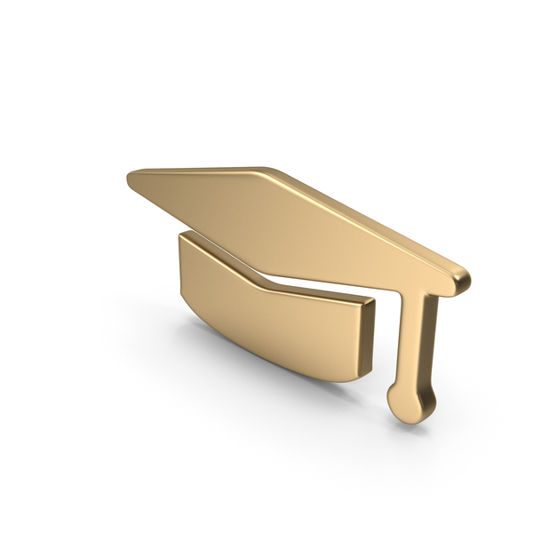 Graduation Cap: Gold Mortarboard Symbol PNG & PSD Images Graduation Cap: Gold Mortarboard Symbol PNG & PSD Images