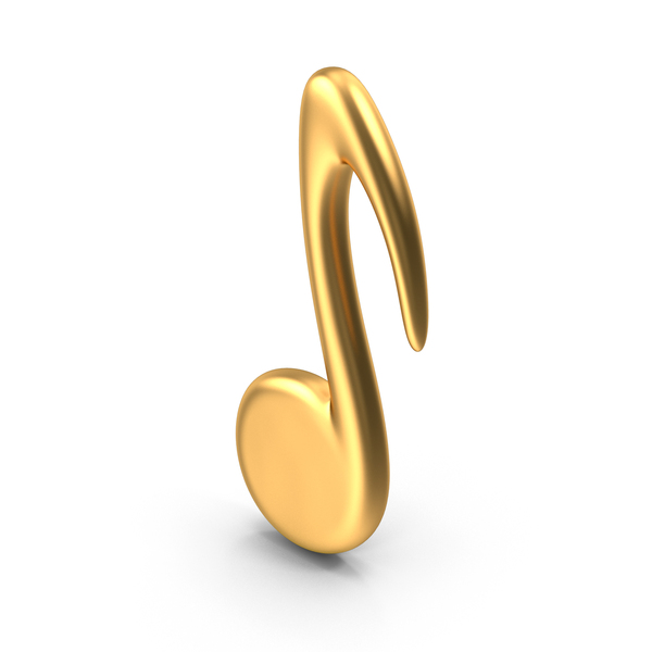 Gold Music Note Symbol PNG Images & PSDs for Download | PixelSquid ...