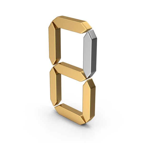 Gold Number 6 PNG & PSD Images Gold Number 6 PNG & PSD Images