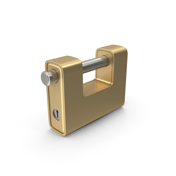 Gold Padlock PNG & PSD Images Gold Padlock PNG & PSD Images