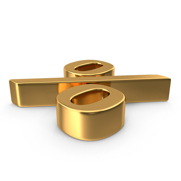 Symbols: Gold Percentage Sign PNG & PSD Images Symbols: Gold Percentage Sign PNG & PSD Images