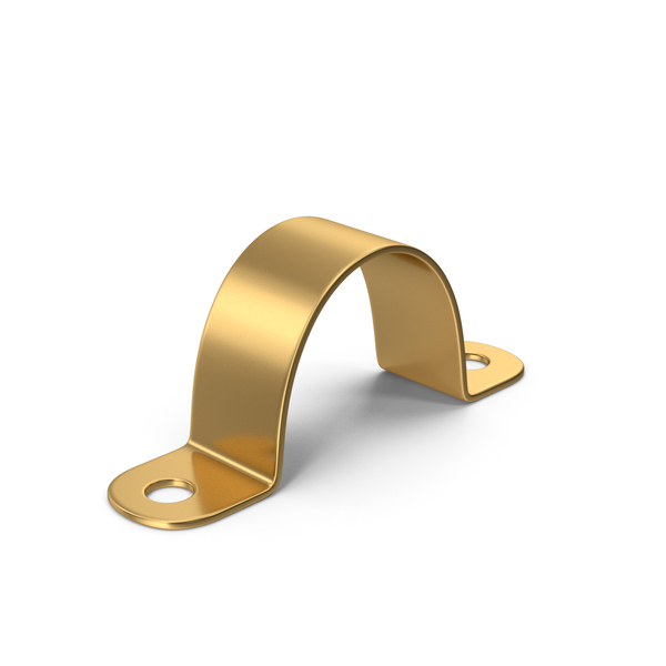 Cable: Gold Pipe Clamp PNG & PSD Images