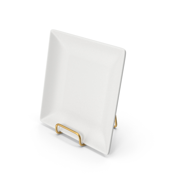 Gold Plate Stand And Square Plate PNG & PSD Images Gold Plate Stand And Square Plate PNG & PSD Images