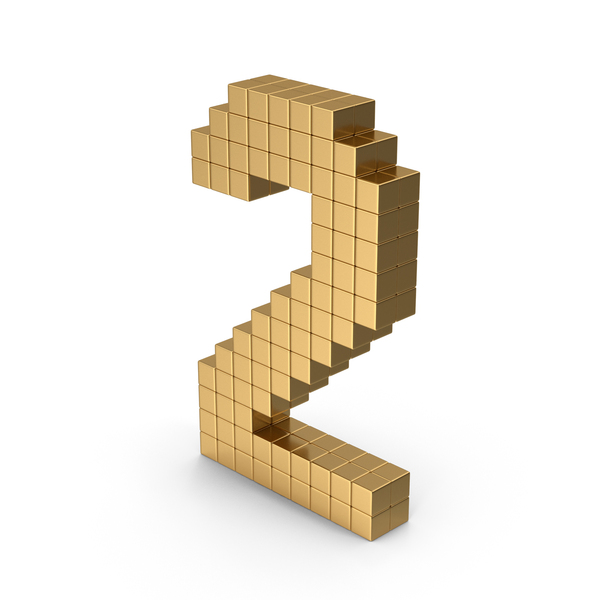 Gold Puzzle Number 2 PNG Images & PSDs for Download | PixelSquid ...