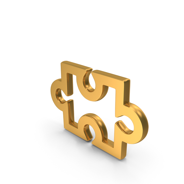 Gold Puzzle Piece Icon PNG Images & PSDs for Download | PixelSquid ...