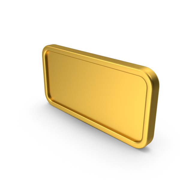 Computer: Gold Rectangle Button Icon PNG & PSD Images Computer: Gold Rectangle Button Icon PNG & PSD Images