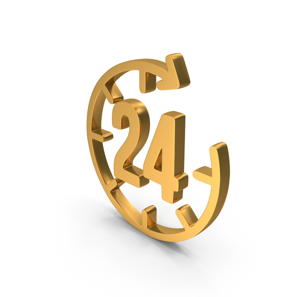 Symbols: Gold Refresh 24 Hours Icon PNG & PSD Images Symbols: Gold Refresh 24 Hours Icon PNG & PSD Images