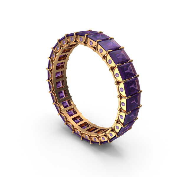 Gold Ring with Amethyst PNG & PSD Images Gold Ring with Amethyst PNG & PSD Images